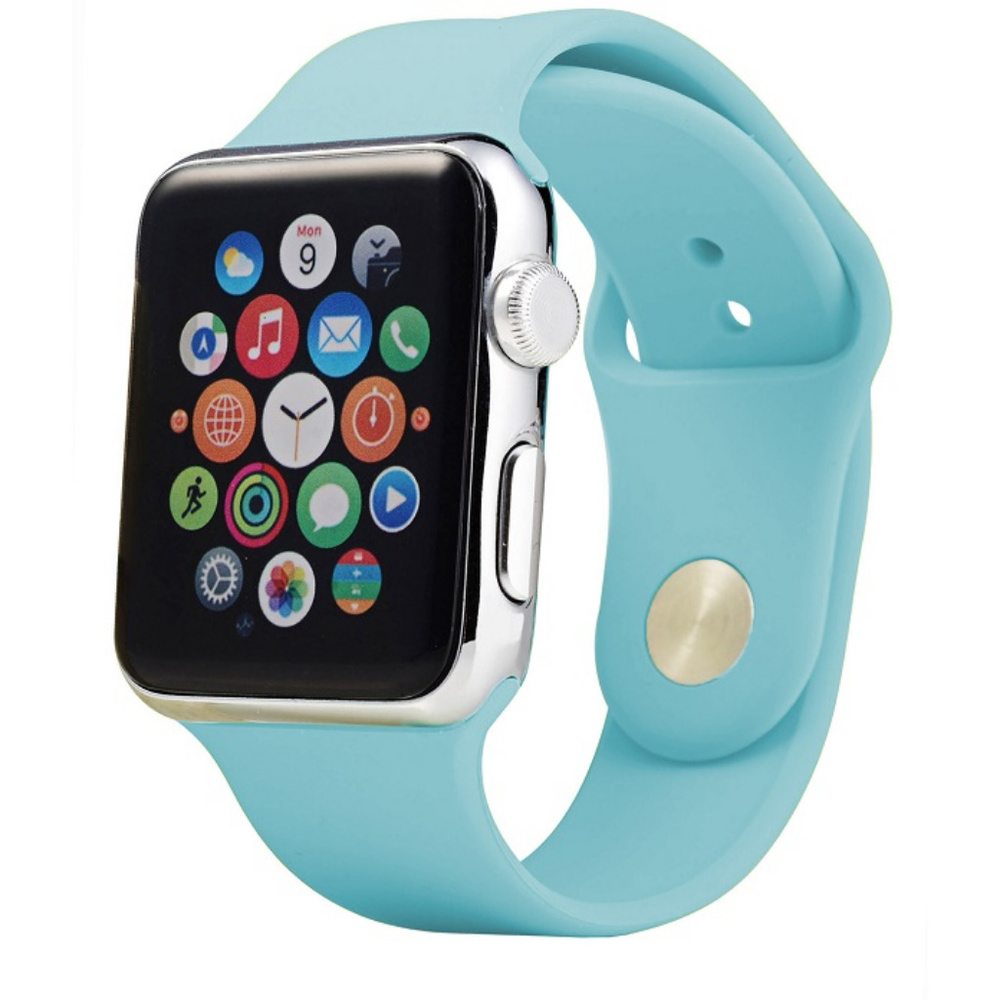 New Apple Watch Silicone Band Turquoise